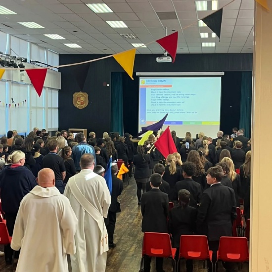 A Wonderful Celebration at Our Year 7 Welcome Mass